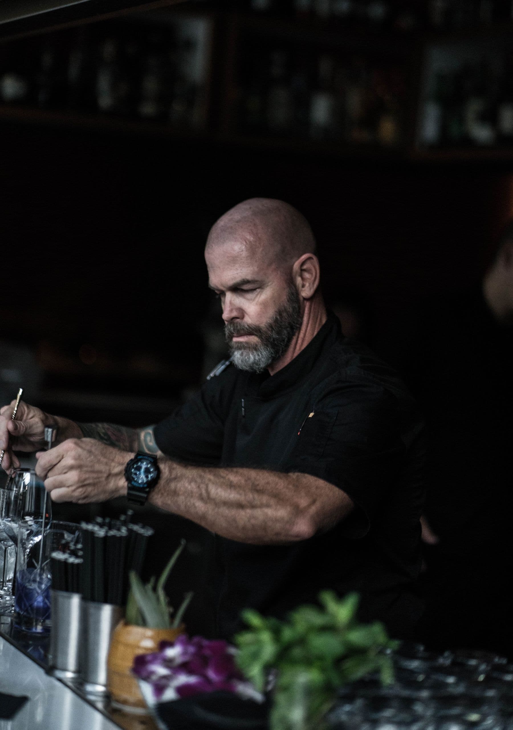 Edoardo Di Lernia, Bartender