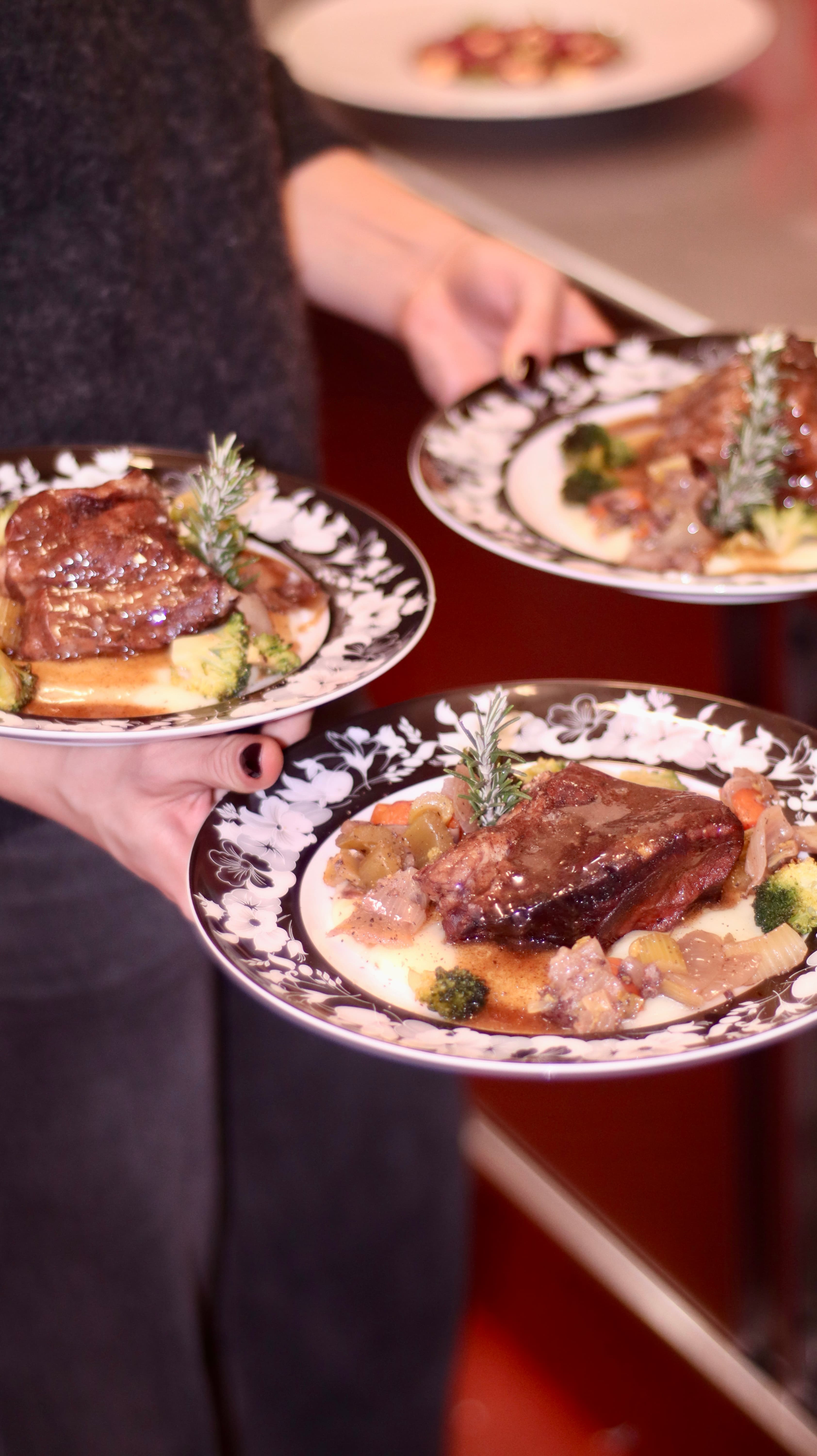 Piatto di carne della cucina di Giuseppe Presta